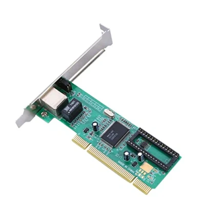 Image de Denash Adaptateur PCI Express Carte réseau Gigabit Ethernet, Realtek 8169 avec Un Port 10/100 / 1000Mbps Ethernet