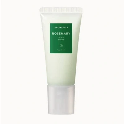 Image de [AROMATICA] Rosemary Scalp Scrub (Boîte de gommage à base sel) 165g