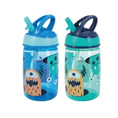 Image de Nuby Mighty Swig Petite gourde adapté pour les enfants Monstre 360ml +18 Mois