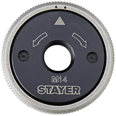 Image de Stayer Tuerca de apriete para cualquier amoladora con inserción M14 Gris