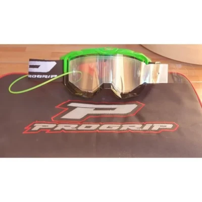 Image de Ecran masque moto cross pour tear off universel sauf OAK Progrip green system e3291