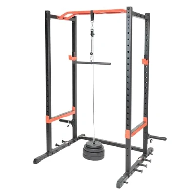 Image de Sunny Health and Fitness LAT Attache de Traction pour Rack et Cages Unisexe Noir Taille Unique