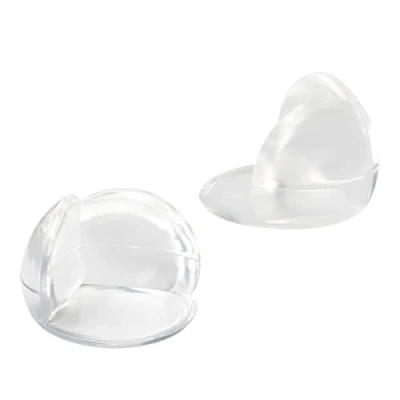Image de Navaris Protection coin de table Lot 12x protège angle meuble autoadhésif en caoutchouc transparent carré pour verre bois