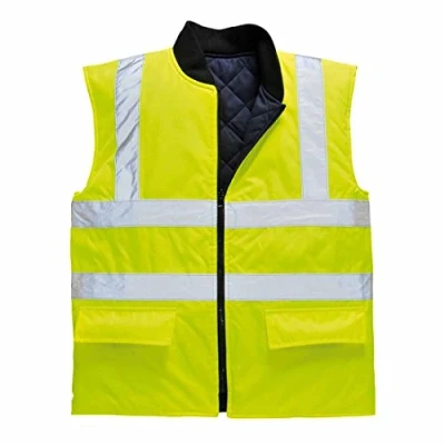 Image de Portwest Gilet HV Réversible, Couleur: Jaune, Taille: 4XL, S469YER4XL