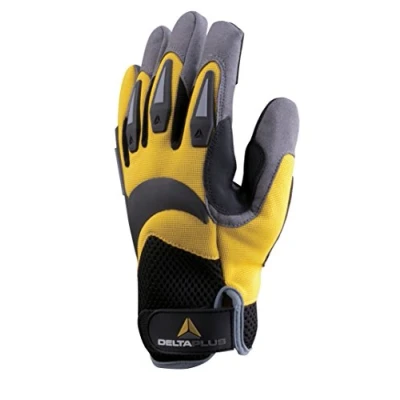 Image de Delta Plus Kit gaine en polyester et spandex am/noir Taille 11 1 Paire