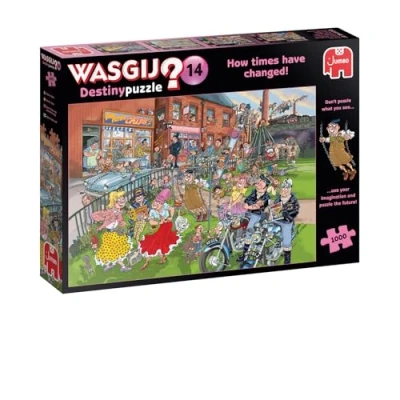 Image de Jumbo Jeux 1119801822 Wasgij Destiny 14 How Times Have Changed ! Puzzle de 1000 pièces