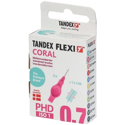 Image de Tandex Flexi® Interdentale Borstel Fuchsia Micro Fine 2.50 mm / 0.70
