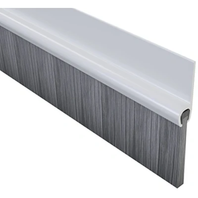 Image de Stormguard 02sr6641000 W 1 m Autocollant BDS en bas du Joint brosse de porte Blanc