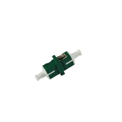 Image de Adaptateur optique SC APC Fibre Monomode Vert FOLAN