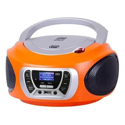 Image de Trevi Stéréo Portable CD Boombox Radio Dab/Dab + avec RDS et entrée USB Lecture directe de fichiers MP3