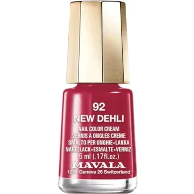 Image de Mavala Vernis à Ongles Mini Color Application Précise et Aisée Longue Tenue Séchage Rapide Brillance Durable Formule Végane Crème 92 New Delhi