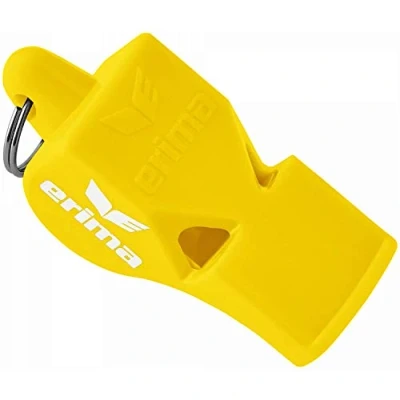 Image de Erima Mixte Sifflet D’arbitre Classique, Jaune, Taille unique EU