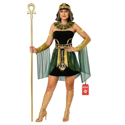Image de Morph Deguisement Cleopatre Femme, Déguisement Femme Cleopatre, Egyptienne, Halloween Taille XS