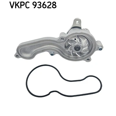 Image de SKF VKPC 93628 Pompe à eau avec joints Métal pour système dentrainement courroie trapézoïdale nervures HONDA: Insight II 5 portes, Jazz 3
