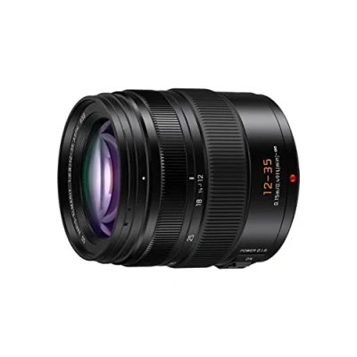 Image de Panasonic Leica 12 35mm F2.8 Objectif Zoom Polyvalent H ES12035E (Grand Angle 12mm, Constant, Stabilisé, Tropicalisé, eqv. 35mm:24 70mm) Noir Compatible Monture Micro 4/3 &amp; Olympus