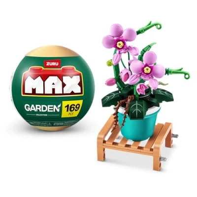 Image de Max Premium Garden Pot Plants Building Bricks Collection (up to 233 Pieces, 6 Collect). (Phalaenopsis, 1 Capsule)