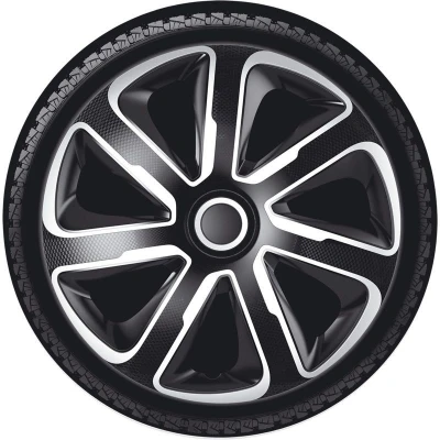 Image de AutoStyle PP 5306SB Enjoliveurs 16Pouces noir/carbone