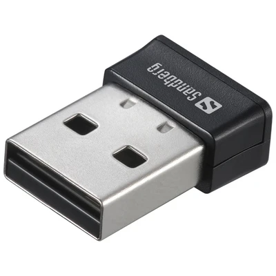 Image de Sandberg Micro WiFi Dongle 650 Mbit/s, Adaptateur Réseau sans Fil, Clé USB Wi FI, Plug &amp; Play, WLAN, pour PC Portable, Double Bande 2,4 GHz/5 GHz