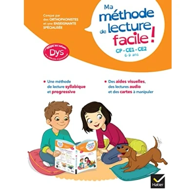 Image de Ma méthode de lecture syllabique facile ! adaptée aux enfants DYS ou en difficulté d&#039;apprentissage Livre d’occasion Très bon