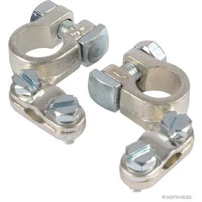 Image de HERTH+BUSS ELPARTS 52285040066 Cosse de batterie Borne fileté, Forme C, D, Pièce pressée, pour pôle positif, négatif Laiton
