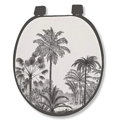 Image de Adunivers ABATT. WC CHARNIERES PLASTIQUE 37 x 47 CM MDF IMPRIME COCOTY ABATTANTS ET ACCESSOIRES