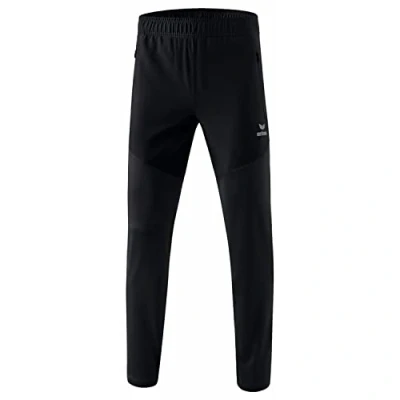Image de Pantalon de course enfant Erima Allround Performance Noir Respirant Multisport