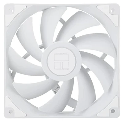 Image de Thermalright TL C12CW CPU Fan 120mm Case Cooler Fan, 4Pin PWM Silent Computer With S FDB Bearing Included, up to 1550RPM Cooling (White)