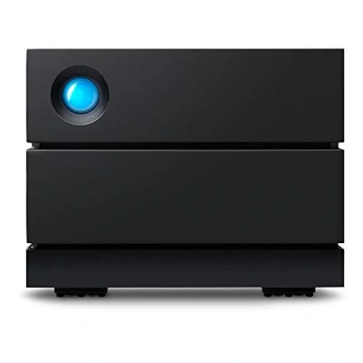 Image de LaCie 2big RAID, 8 To, disque dur externe de bureau HDD, Thunderbolt 3 USB C, 7 200 tr/min, disques d&#039;entreprise, pour Mac et PC, services Rescue valables 5 ans (STHJ8000800)