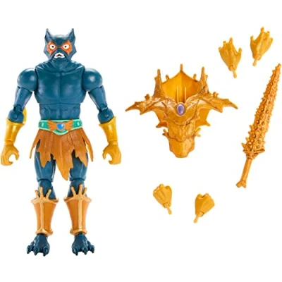 Image de Les Maîtres De L’Univers Figurine Articulée Océanor Masterverse (18Cm), Seigneur des Océans, À Collectionner, Jouet Enfant, Dès 6 Ans, HLB47