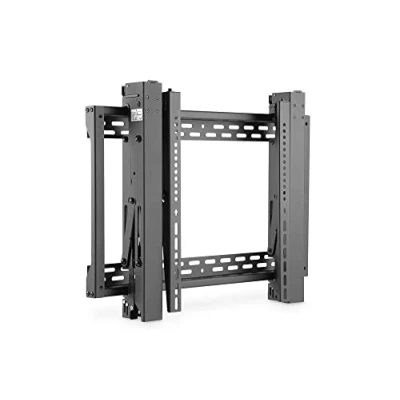 Image de DIGITUS Support TV Mural pour téléviseurs ou moniteurs 45 70&quot; Fonction Pop Out Charge Max. 70 kg VESA 200x200 à 600x400 antivol réglage Fin Noir