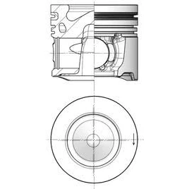 Image de Piston KOLBENSCHMIDT 41253600