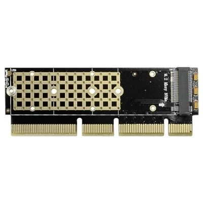 Image de AXAGON Compatible PCEM2 1U PCI E 3.0 16x M.2 SSD NVMe, jusqu&#039;à 80 mm SSD, Profil Bas
