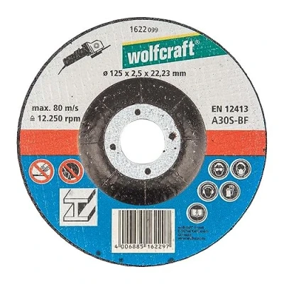 Image de wolfcraft 1622099 Disque tronçonneuse Diamètre 125 x 2,5 mm