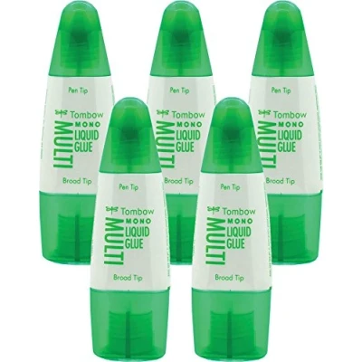 Image de Colle liquide Tombow PT MTC Multi talents Avec deux pointes 25 g transparent Lot de 3