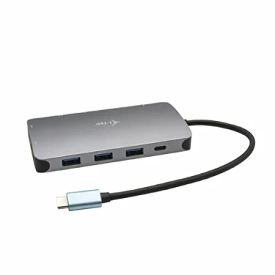 Image de i Tec USB C Metal Nano Dock HDMI/VGA with LAN + Power Delivery 100 W C31NANODOCKVGAPD