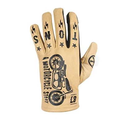 Image de Gants moto été cuir Helstons kustom