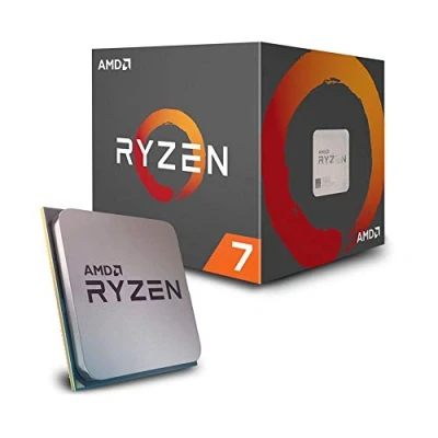 Image de Processeur AMD Ryzen 7 2700 avec refroidisseur LED Wraith Spire YD2700BBAFBOX
