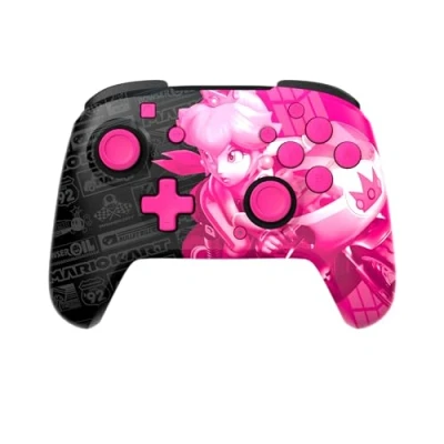 Image de PDP Rematch GLOW Wireless Controller Grand Prix Peach Nintendo Switch