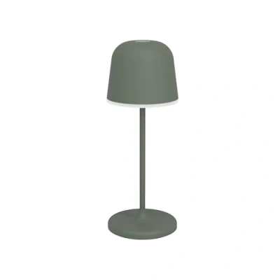 Image de EGLO Mannera S Lampe de table LED d&#039;extérieur sans fil tactile à intensité variable avec piquet en aluminium, acier vert, IP54