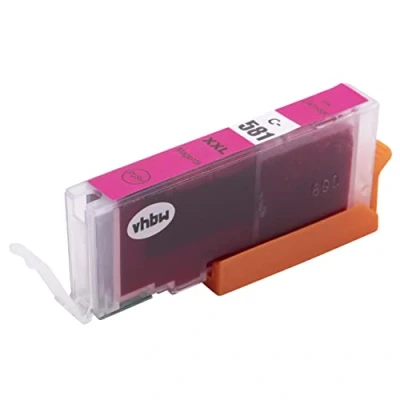 Image de vhbw Cartouche d&#039;encre Magenta Compatible avec Canon Pixma TR7550, TR8550, TS6140, TS6150, TS6151, TS6250, TS6251, TS705, TS8150, TS8151 imprimante (Compatible, 12 ML + Puce)