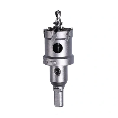 Image de Scie cloche bimétallique en carbure T.C.T robuste LAIWEI de qualité industrielle coupe trou acier inoxydable 1 3/16&quot;(30mm)