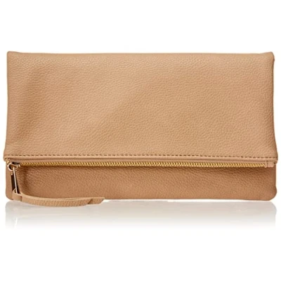 Image de The Drop Southampton Pochette pour Femme, Taupe, One Size
