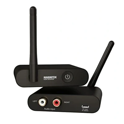 Image de Marmitek Transmetteur Audio sans Fil WA300 Connectez Votre Source à Système Stéréo Jack 3,5 mm Wireless Transmitter