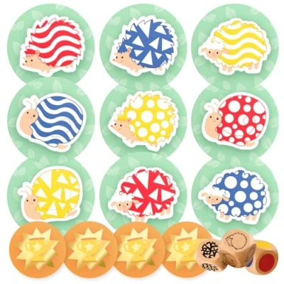 Image de Nene Toys Jeu d&#039;Observation et de Rapidité Visuelle Société pour Enfants dès 3 Ans Familial avec Cartes 4 5 Éducatif Cadeau Fille Garçon