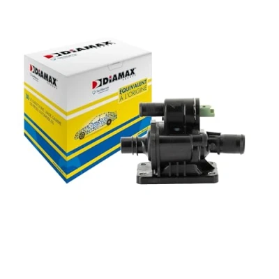 Image de DIAMAX AD02008 Boîtier du thermostat 83C avec capteur de température liquide refroidissement, joint d&#039;étanchéite PEUGEOT: 207 3/5 portes