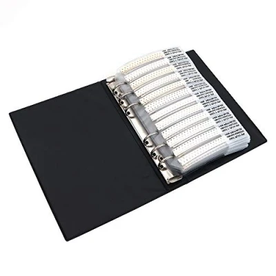 Image de DollaTek Capacitor 0603 (0.5pF 2.2uF) 90 Valeur x 50pcs = 4500pcs SMD SMT Combo Sample Book Kit