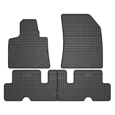 Image de FROGUM 0648 Ensemble de tapis sol Caoutchouc avant et arrière 4 noir Sur mesure CITROËN: C4 Picasso 2