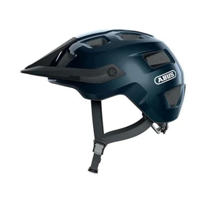 Image de ABUS MTB Helm MoTrip Casque de vélo robuste avec visière réglable en hauteur pour VTT ajustement individuel unisexe