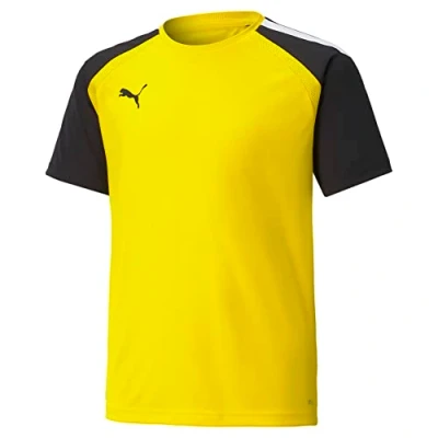 Image de PUMA teamPACER Jersey Jr Tricot, Jaune, 8 Ans Mixte bébé, 128