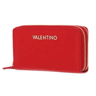 Image de Valentino Divine, Zip Around Wallet Femme, Rouge (Rosso), Taille Unique